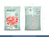 Balony Eco 26cm pastelowe, rumiany różowy (1 op. / 100 szt.)