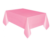 Obrus pastelowy różowy, 274 x 137 cm