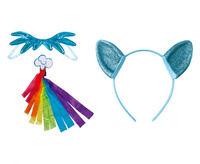 Zestaw akcesoria Rainbow Dash - My Little Pony (licencja), rozm. un. / dziecięcy