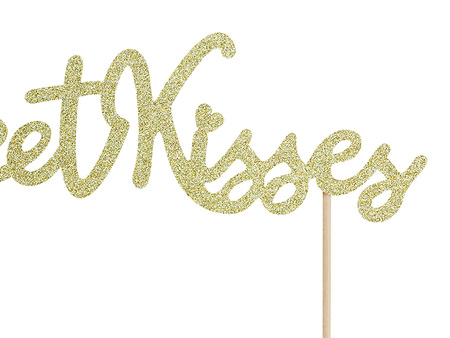 Topper na tort Sweet Love - Sweet Kisses
