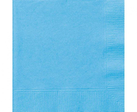 Serwetki papierowe, jasnoniebieskie,  cm, 20 szt.