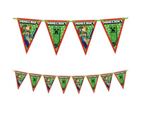 Banner Minecraft, flagi (papier FSC)