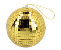 Kula Disco, złota, 15 cm