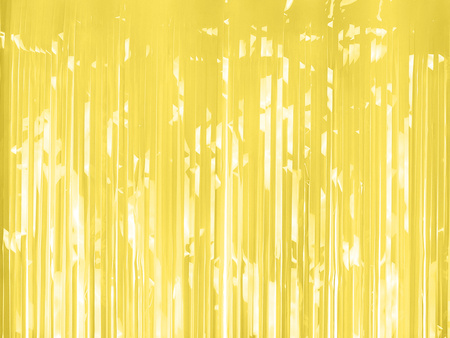 Kurtyna Party, jasny żółty, 100x200cm