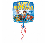 Balon foliowy 18" "Happy Birthday" Paw Patrol