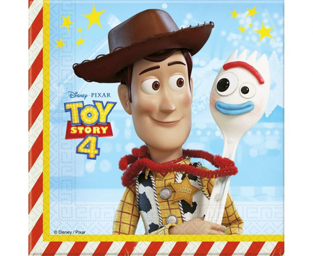 Serwetki papierowe Toy Story 4, 33x33 cm, 20 szt.
