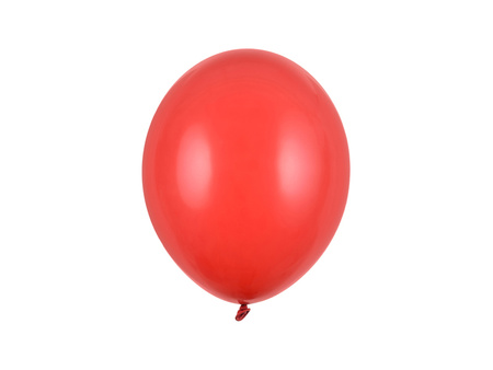 Balony Strong 27cm, Pastel Poppy Red (1 op. / 10 szt.)