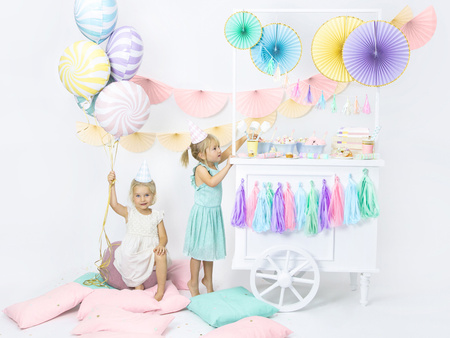 Girlanda frędzle, mix, 1,2m