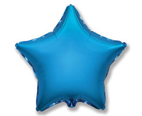 Balon foliowy 18" - "Gwiazda" (niebieska)