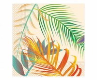 Serwetki papierowe Tropical Leaves, 33 x 33 cm, 20szt.
