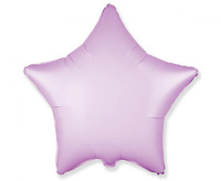 Balon foliowy 18" - Gwiazda (satynowy pastel liliowy)