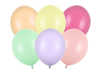Balony Strong 30cm, Pastel Mix (1 op. / 10 szt.)