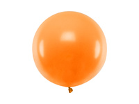 Balon okrągły 60 cm, Pastel Mandarin Orange