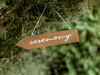 Drewniany drogowskaz  Ceremony, 36x7,5cm