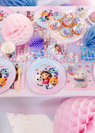 Talerzyki Koci Domek Gabi, mix, 23 cm (1 op. / 6 szt.)