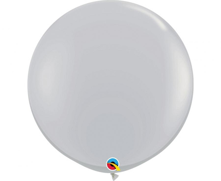 Balon 36 cali, pastel szary / 2 szt.