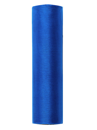 Organza Gładka, c. turkus, 0,16 x 9m (1 szt. / 9 mb.)