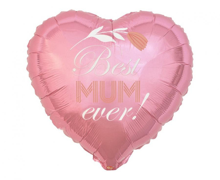 Balon foliowy Best Mum Ever, 18"