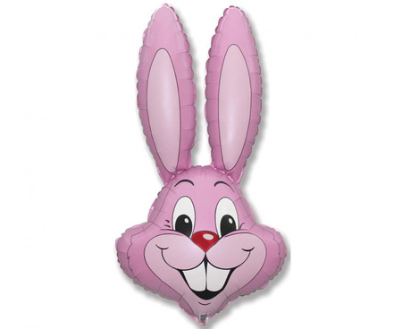 Balon foliowy 24" - "Rabbit" (jasnoróżowy)