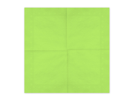Serwetki papierowe, jasny zielony, 33x33cm (1 op. / 20 szt.)