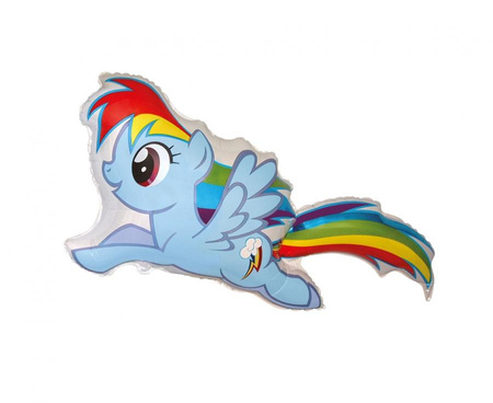 Balon foliowy 24" - Kucyki My Little Pony: Rainbow Dash