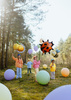 Balon okrągły 60cm, Pastel Light Yellow