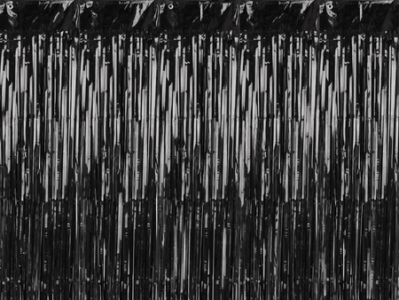 Kurtyna Party, czarny, 90x250cm
