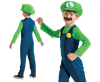 Strój Luigi Fancy - Nintendo (licencja), rozm. M (7-8 lat)