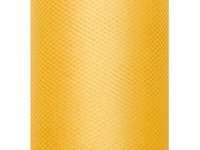 Tiul gładki, sztywny, żółty, 0,3 x 50m (1 szt. / 50 mb.)