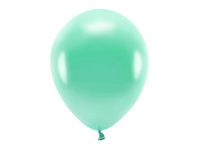 Balony Eco 30cm metalizowane, ciemna mięta (1 op. / 100 szt.)