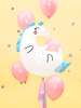 Balony Strong 27cm, Metallic Candy Pink (1 op. / 100 szt.)