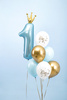 Balony 30 cm, One, Pastel Pure White (1 op. / 50 szt.)