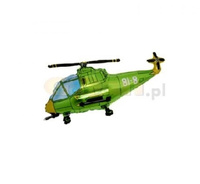 Balon foliowy 14" - "Helikopter" (zielony)