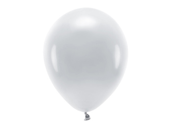 Balony Eco 30cm pastelowe, szary (1 op. / 10 szt.)