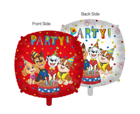 Balon foliowy 18 cali Paw Patrol - Party