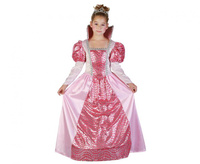 Zestaw dla dzieci Różowa Królowa (sukienka, korona), rozm.120/130 cm