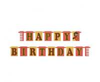 Banner papierowy Happy Birthday - Harry Potter, rozm. 160 cm