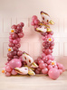 Balony Strong 12 cm, Pastel Burgundy (1 op. / 100 szt.)