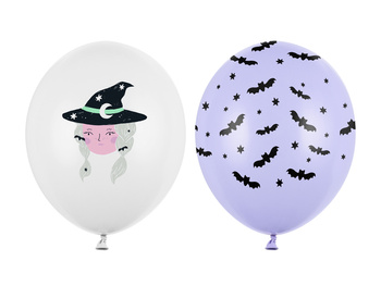 Balony 30 cm, Witch, mix (1 op. / 50 szt.)