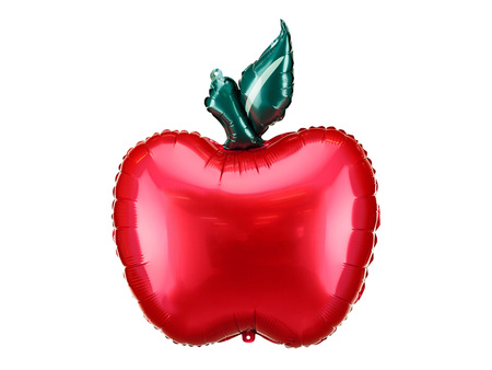 Balon foliowy Jabłko, 57x69 cm, mix