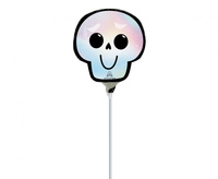 Balon foliowy Mini Shape Bare Bones Skull