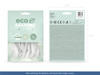 Balony Eco 26cm pastelowe, biały (1 op. / 10 szt.)