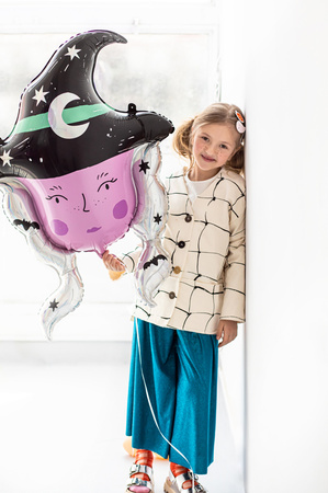 Balon foliowy Czarownica, 73,5x101 cm, mix