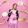 Gadżety do zdjęć Baby shower, mix (1 op. / 6 szt.)