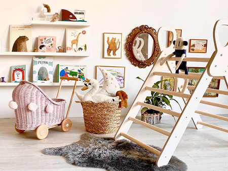 Poduszka Little Star -Księżyc, 39x40cm