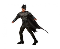 Zestaw dla dorosłych Batman (kombinezon z muskułami, pasek, peleryna, maska), rozm. uniw.