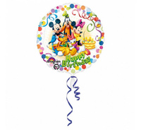 Balon foliowy 18'' CIR - Mickey & Friends Party