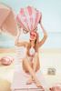 Balon foliowy Muszelka Bride to be, 52x50 cm, mix