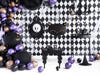 Balony Eco 26cm pastelowe, czarny (1 op. / 10 szt.)