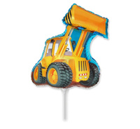 Balon foliowy 14" - "Koparka"